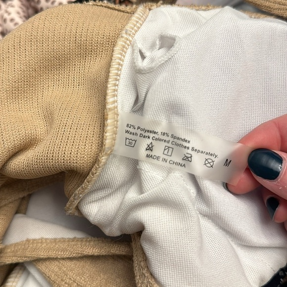 Tan Dalmatian Cutout Bathing Suit - Picture 9 of 9